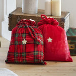 Coperta con Sacca British Gift 250x200 cm Edinburgh Red