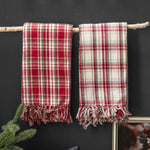 Coperta in Flanella Stockholm Sweden Gnome 150x200 cm Tartan Red