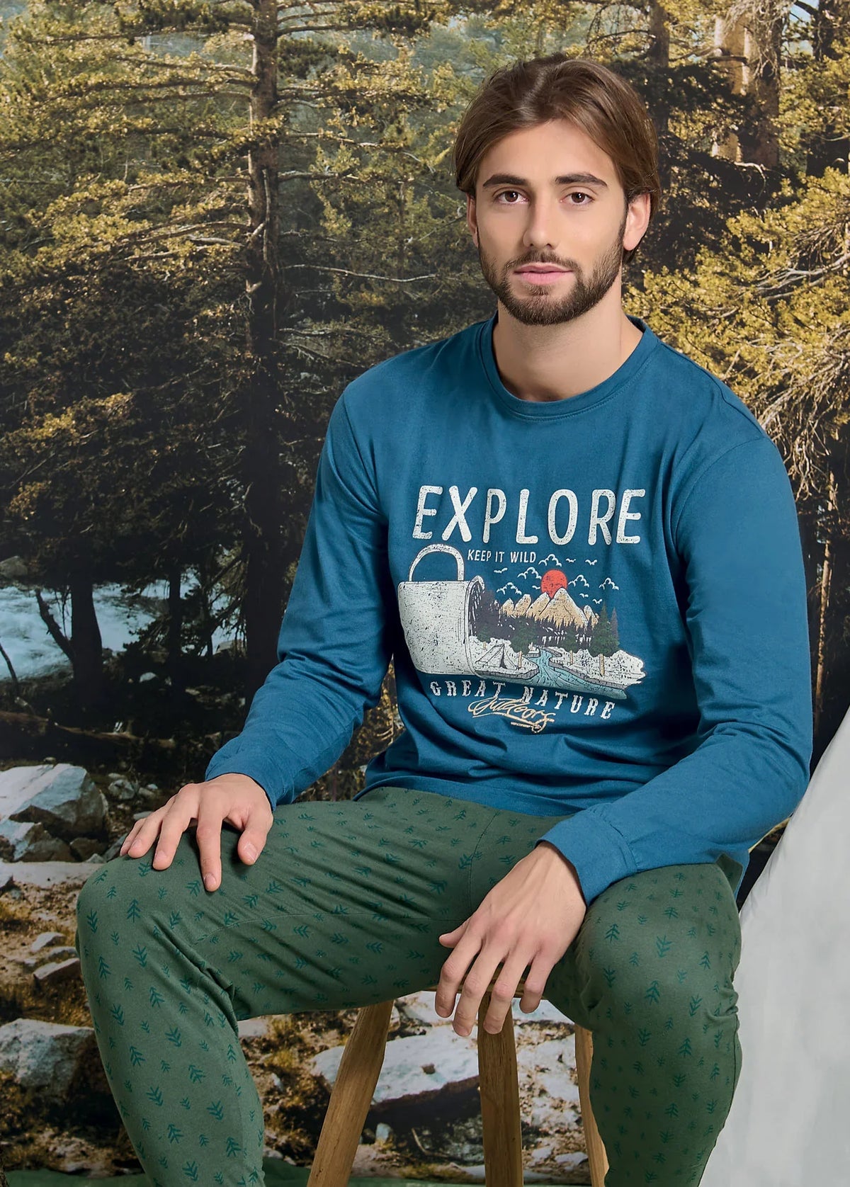 Pigiama Uomo Dalton Octanio - Amo La Casa Shop
