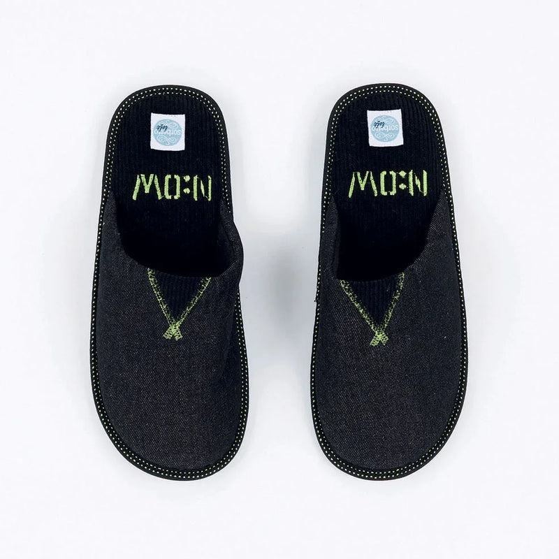 Ciabatte Uomo Josef Black - Amo La Casa Shop