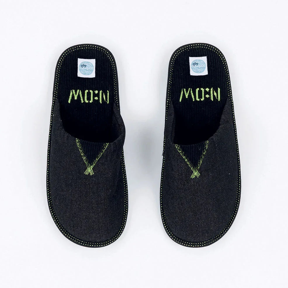 Ciabatte Uomo Josef Black - Amo La Casa Shop