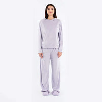 Pigiama Lungo Donna Artemia Lilac - Amo La Casa Shop