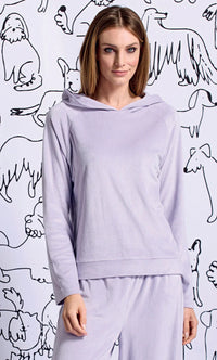 Pigiama Lungo Donna Artemia Lilac - Amo La Casa Shop