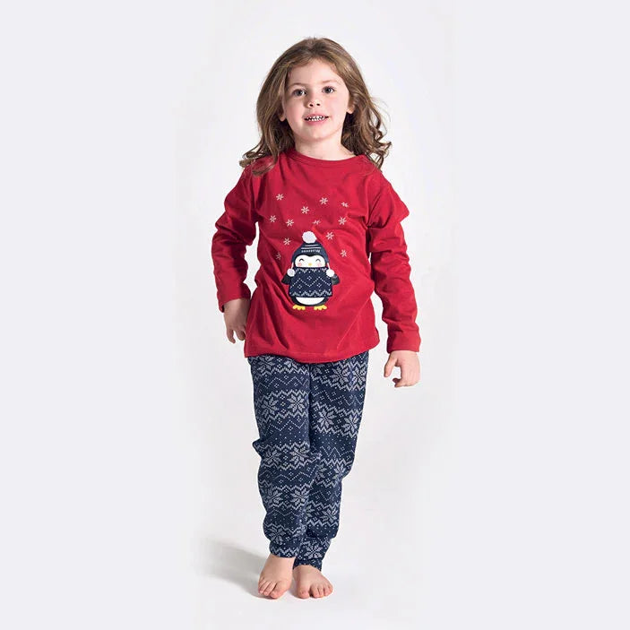 Pigiama Unisex Bambino/a Akira Rosso - Amo La Casa Shop