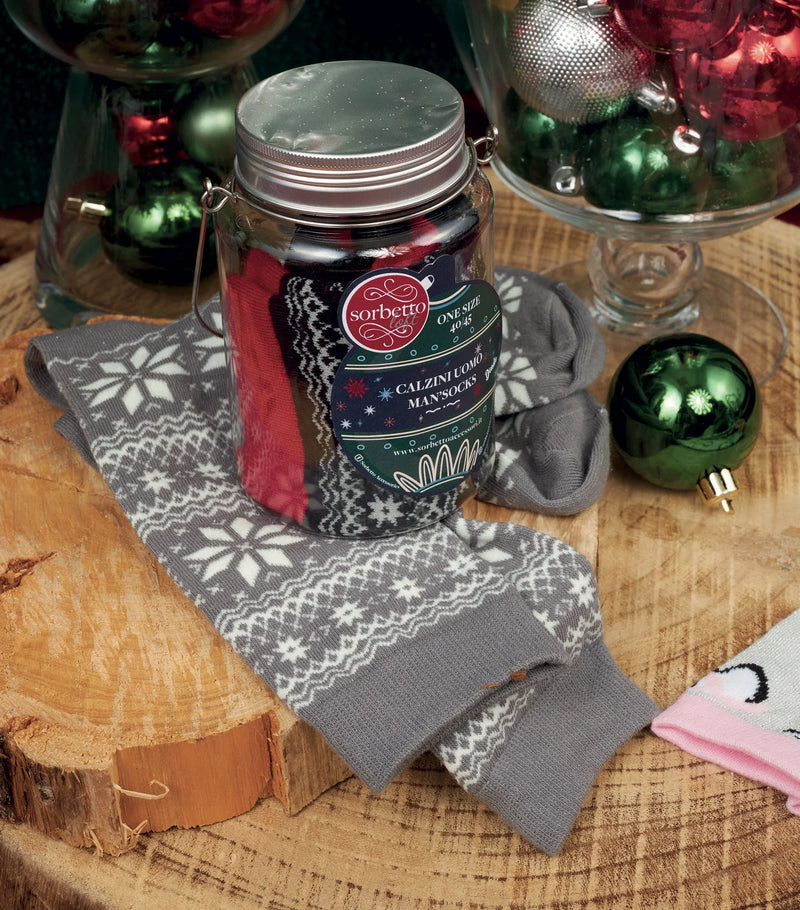 Calzini Uomo Dindo Taglia Unica Grigio Scuro - Amo La Casa Shop