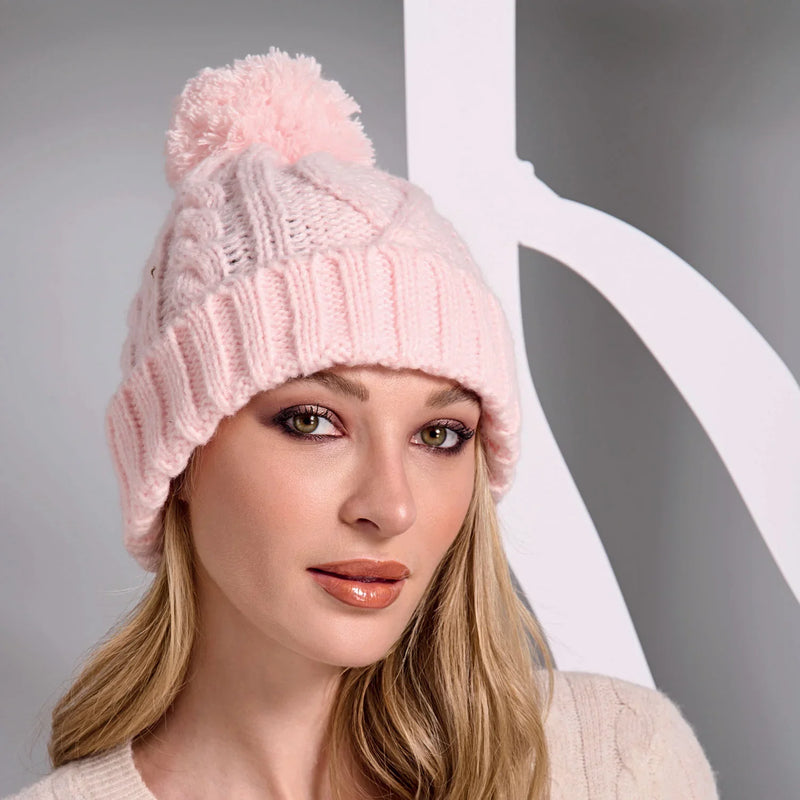 Berretto Donna Elvi Taglia Unica Pink - Amo La Casa Shop