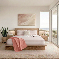Completo Letto Matrimoniale in Cotone con Stampa - Fantasia Fabrizio Coral