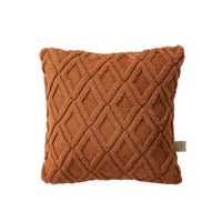 Cuscino Tender Feel Me 40x40 cm Tinta Unita Rust