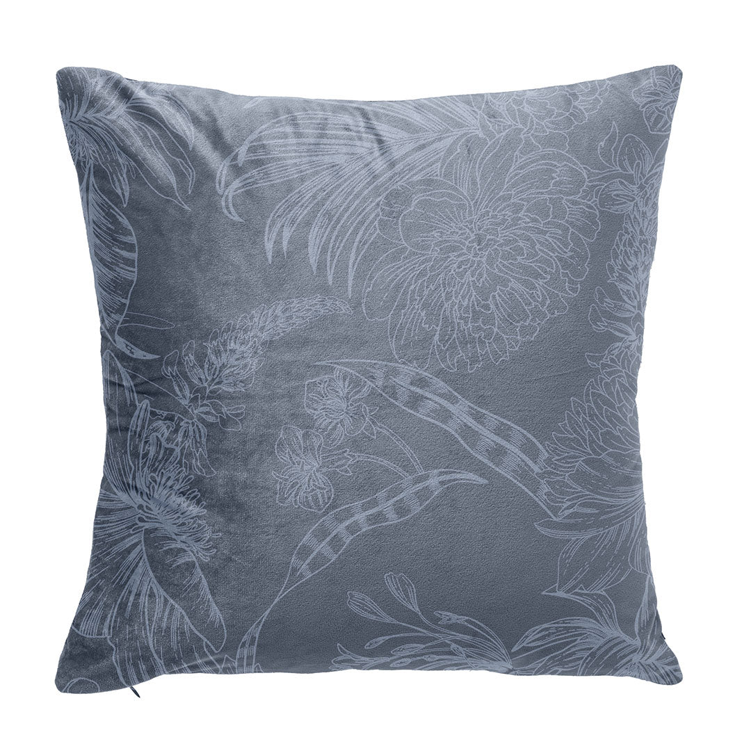 Cuscino Velluto Feel Me 45x45 cm Ellis Dark Blue