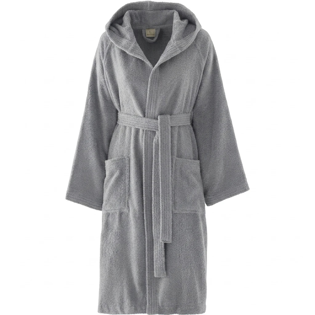 Accappatoio Fix Tinta Unita Grey