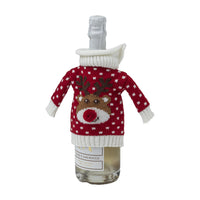 Copri Bottiglia Jolly Gift Standard Reindeer Sweater Red