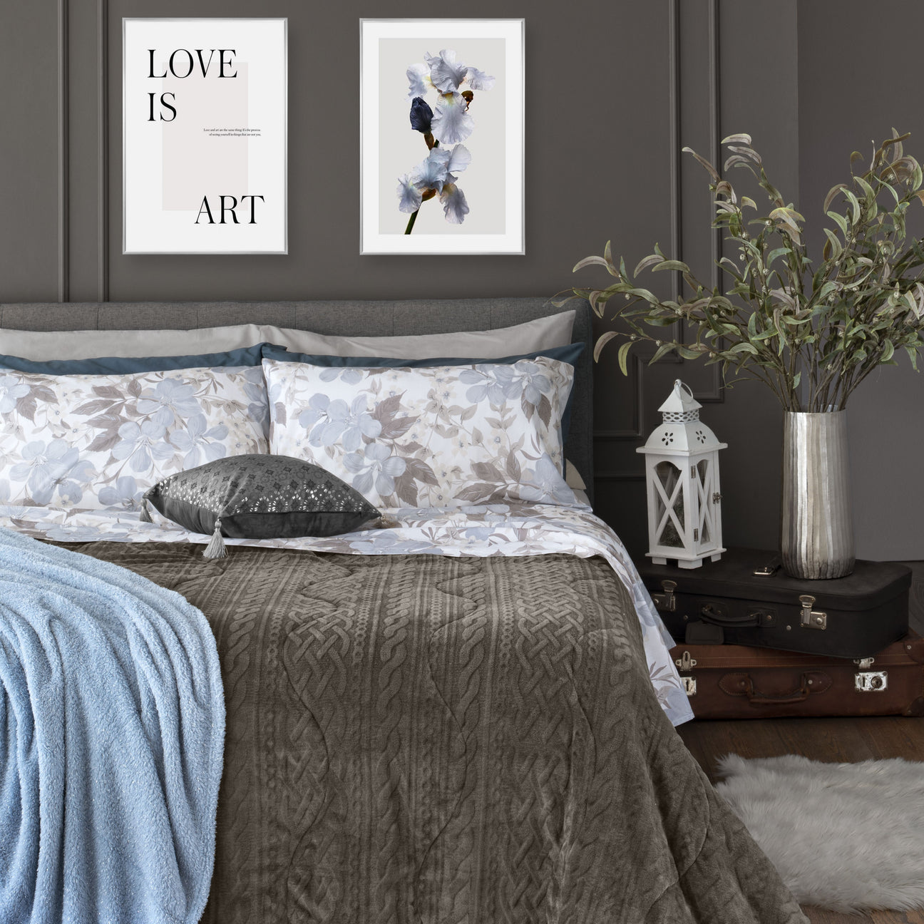 Lenzuolo Sotto Con Angoli Lenzuola Coprimaterasso Tinta Unita Lenzuola Matrimoniali Completo 100% Cotone Lenzuola Letto Singolo Cotone Con Angoli 1 Pezzo (Color : Blue B, Size : King-XL - Foto 9