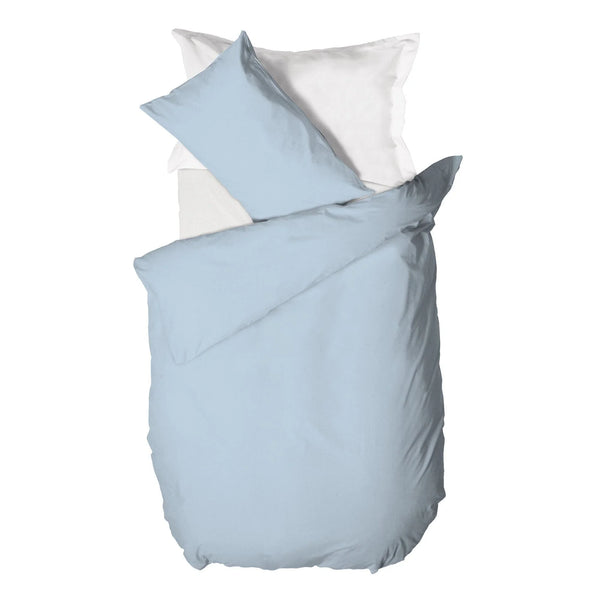 Parure Compripiumino Singolo Softy Yarn - Tinta Unita Light Blue - Amo La Casa Shop