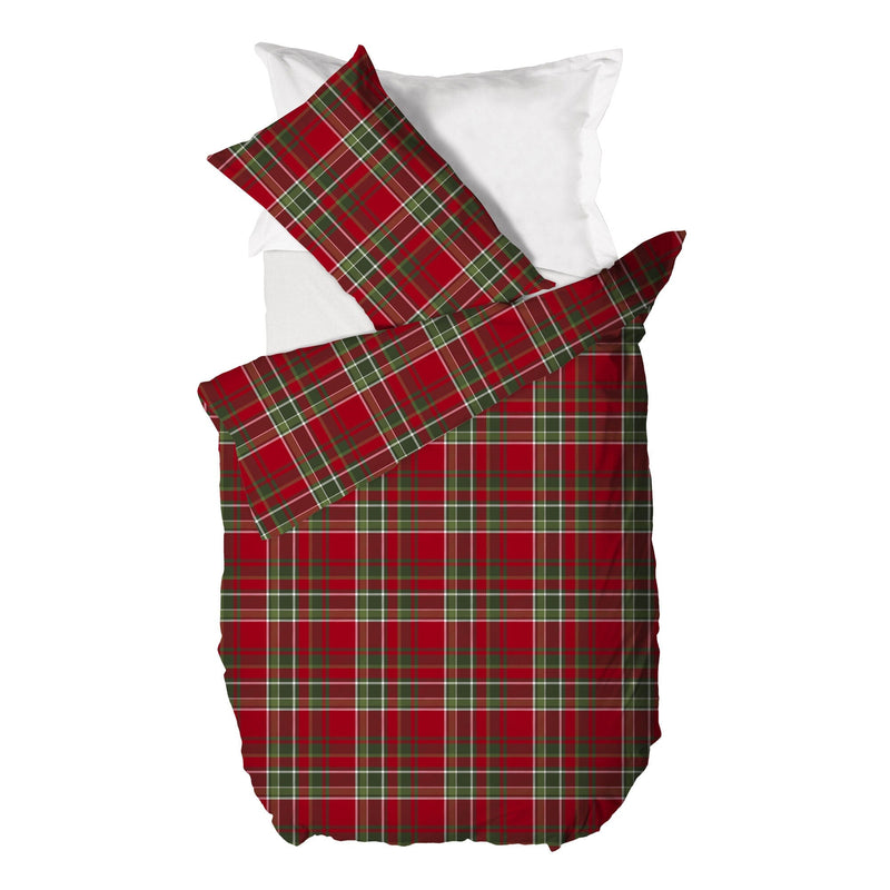 Parure Copripiumino Cinnamon Singolo Drake Red - Amo La Casa Shop