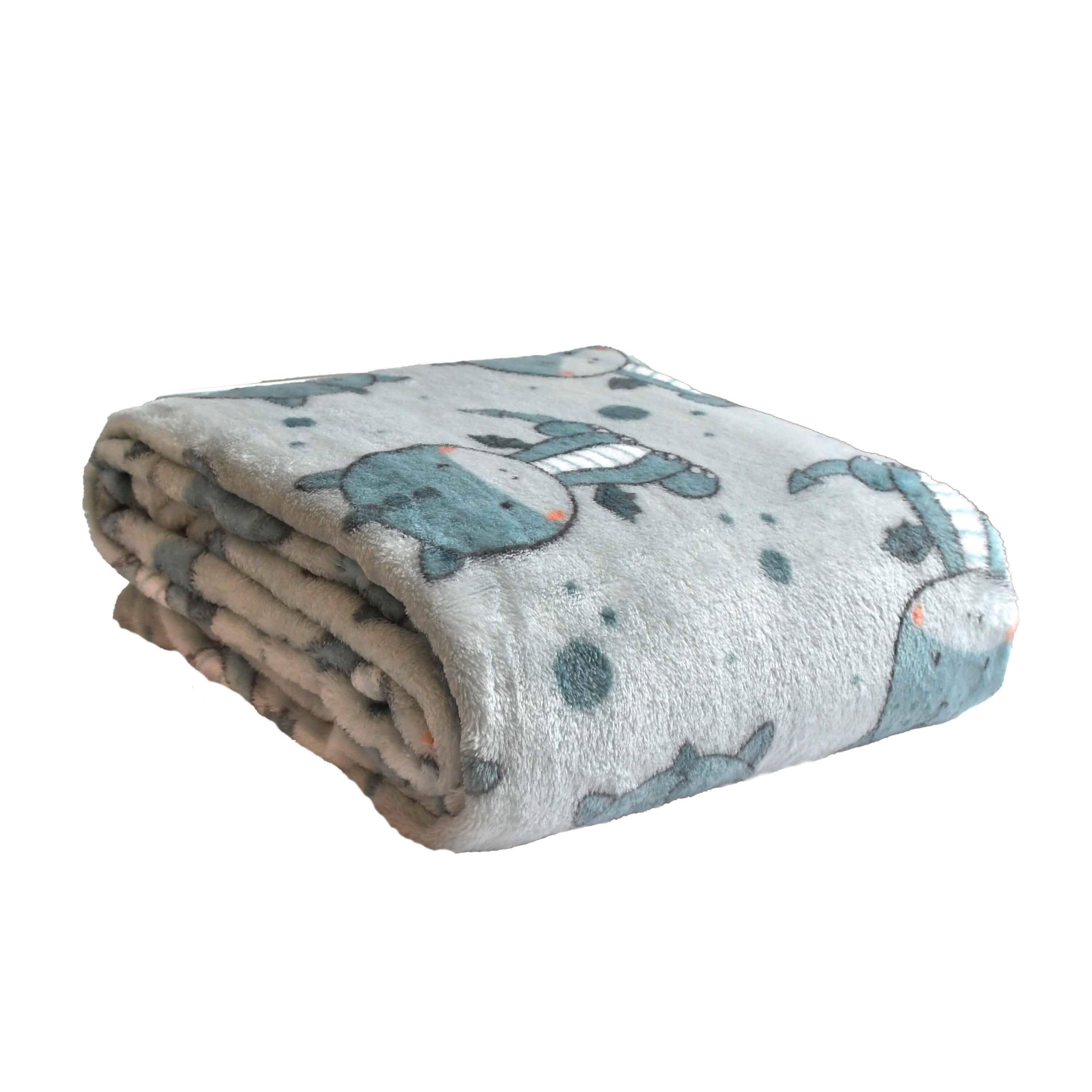 Plaid Funny 120x160 cm Dragon Teal - Amo La Casa Shop