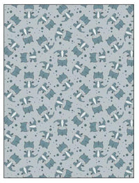 Plaid Funny 120x160 cm Dragon Teal - Amo La Casa Shop
