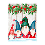 Plaid Stampa Digitale Sweden Gnome 120x160 cm Gnomes Multicolor