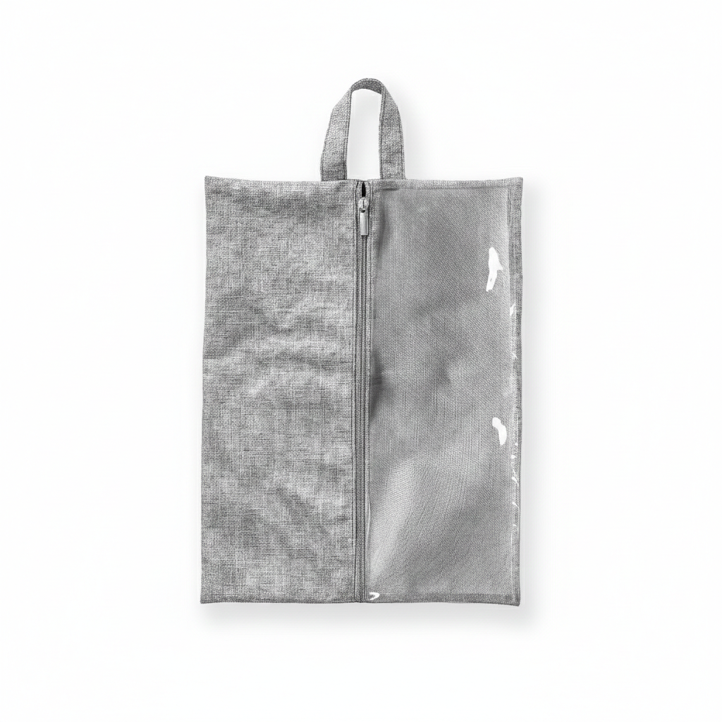 Porta Scarpe in Display Deluxe cm 40x30 Tinta Unita Light Grey