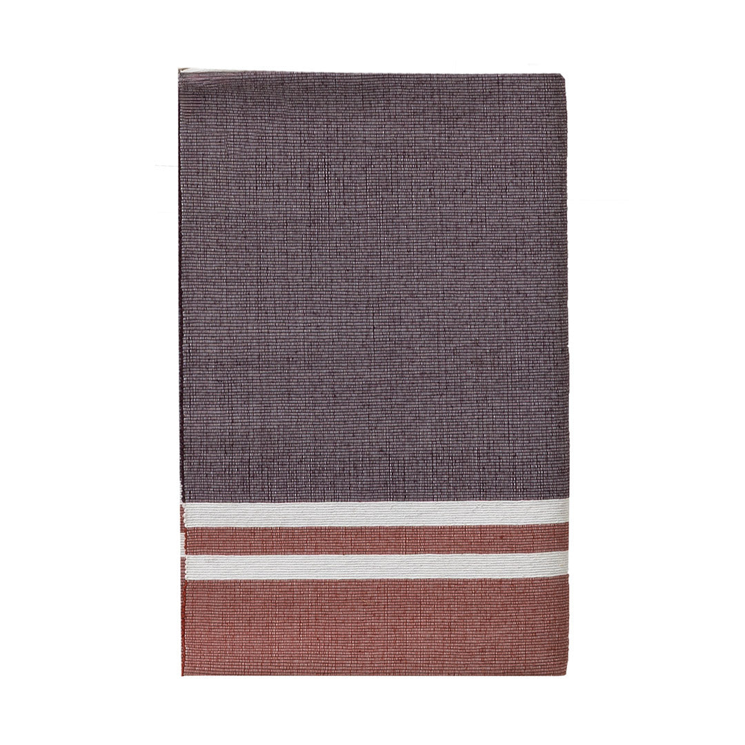 Runner Ribed Flavor Me 45x140 cm Streifen Pflaume