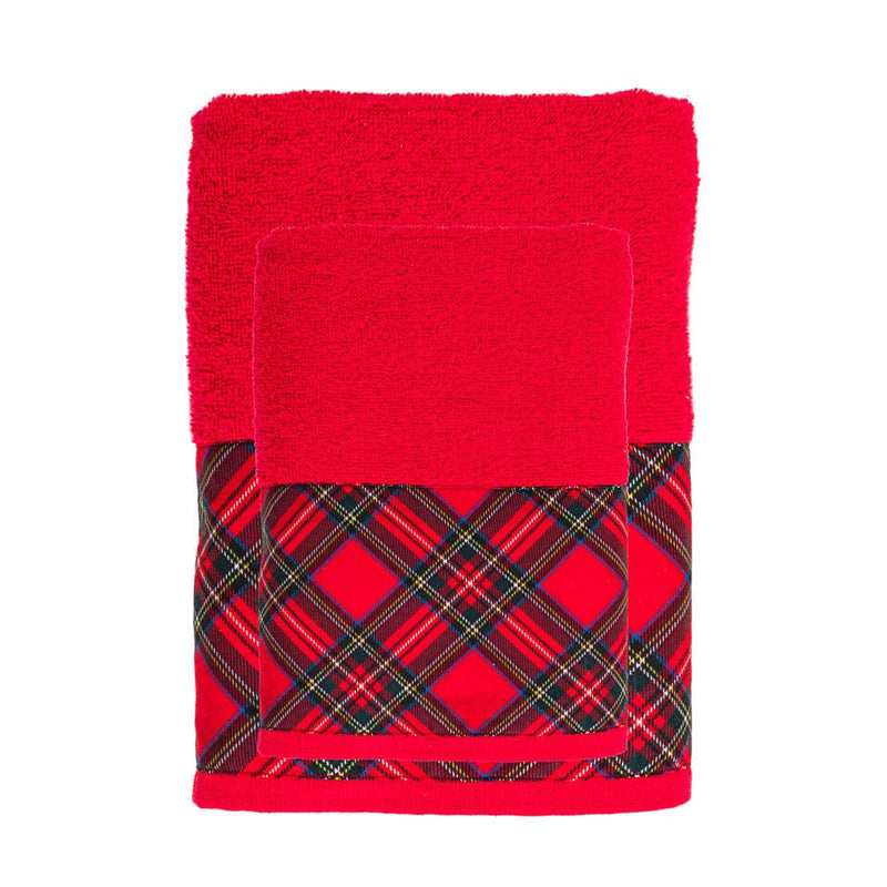 Set 2 Spugne British Gift Standard Edinburgh Red