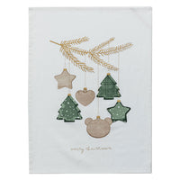 Set aus 2 Softy Bear Teehandtüchern 45x65 cm Teddy Green