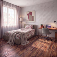 Completo Letto Singolo Softy Yarn con Stampa - Fantasia Syrah Cherry