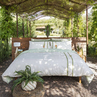 THUN® Completo Letto Singolo in Cotone Country Bloom Green - Amo La Casa Shop