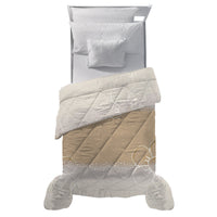 THUN® Trapunta Singola New Elegance - Fantasia Margherita Daisy Beige