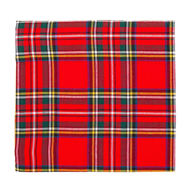 Tovaglia Tinta in Filo British Gift 140x240 cm Tartan Red