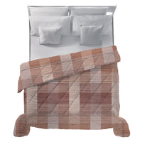 Trapunta Matrimoniale con Stampa - Fantasia Feel Me Gilbert Burgundy