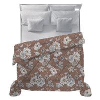 Trapunta Matrimoniale con Stampa - Fantasia Hug Me Julienne Taupe