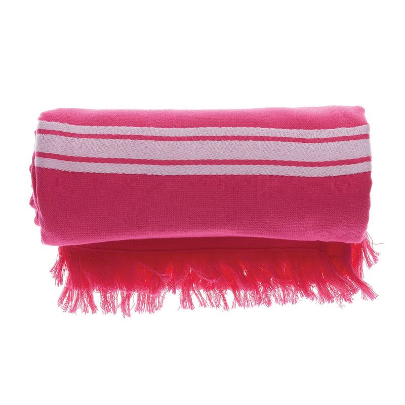 Telo Mare Zanzibar 90x170 cm Fuchsia - Amo La Casa Shop