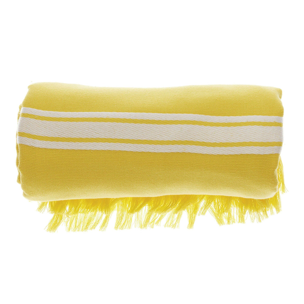 Telo Mare Zanzibar 90x170 cm Yellow - Amo La Casa Shop