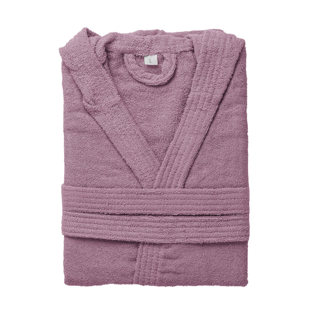 Accappatoio Fix Tinta Unita Mauve