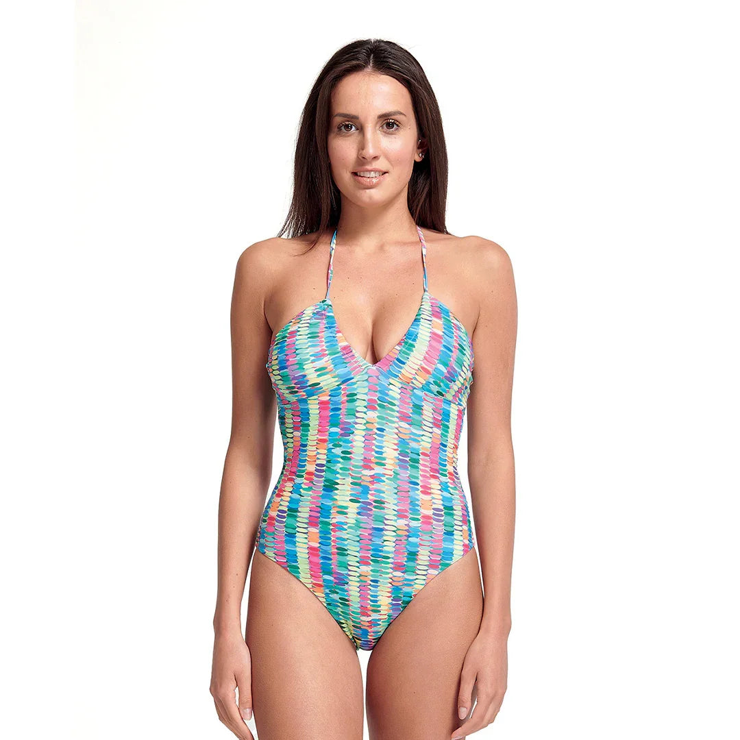 Costume Donna Polinesia Amabi Verde - Amo La Casa Shop