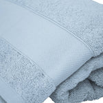 Asciugamano Ospite in Spugna Carezze 35x55 Azzurro - Amo La Casa Shop