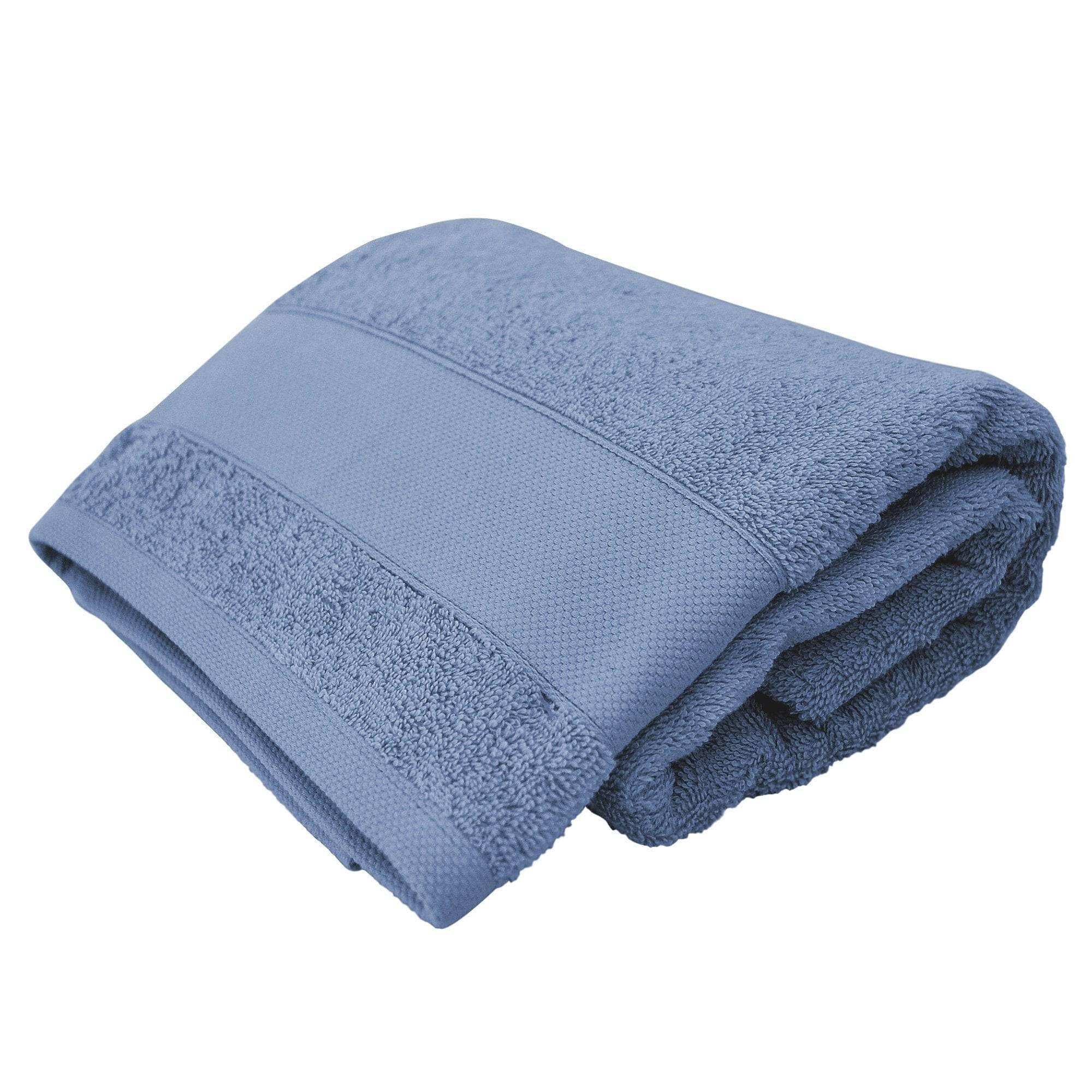 Asciugamano Telo Doccia in Spugna Carezze 70x140 Blu - Amo La Casa Shop