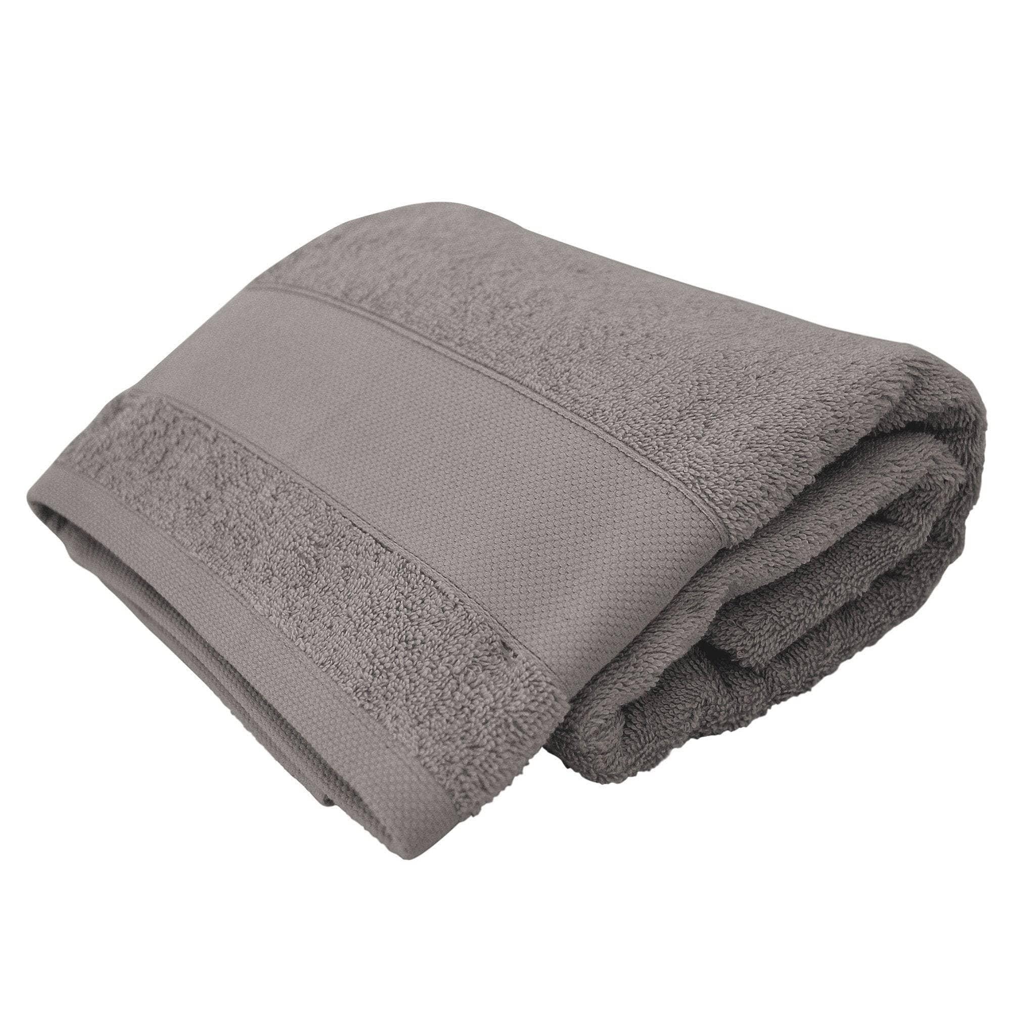Asciugamano Telo Doccia in Spugna Carezze 70x140 Tortora - Amo La Casa Shop