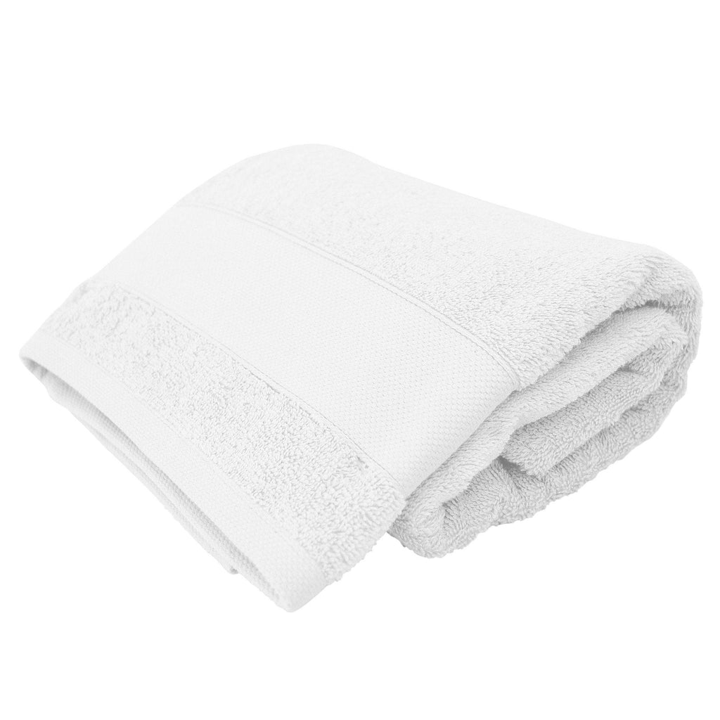 Asciugamano Viso in Spugna Carezze 50x100 Bianco - Amo La Casa Shop