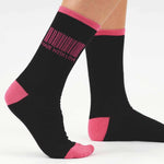 Calzini di Coppia Darling Black Fucsia + Black Grey - Amo La Casa Shop