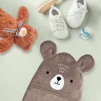 Coperta con Cappuccio Standard Bear Brown - Amo La Casa Shop
