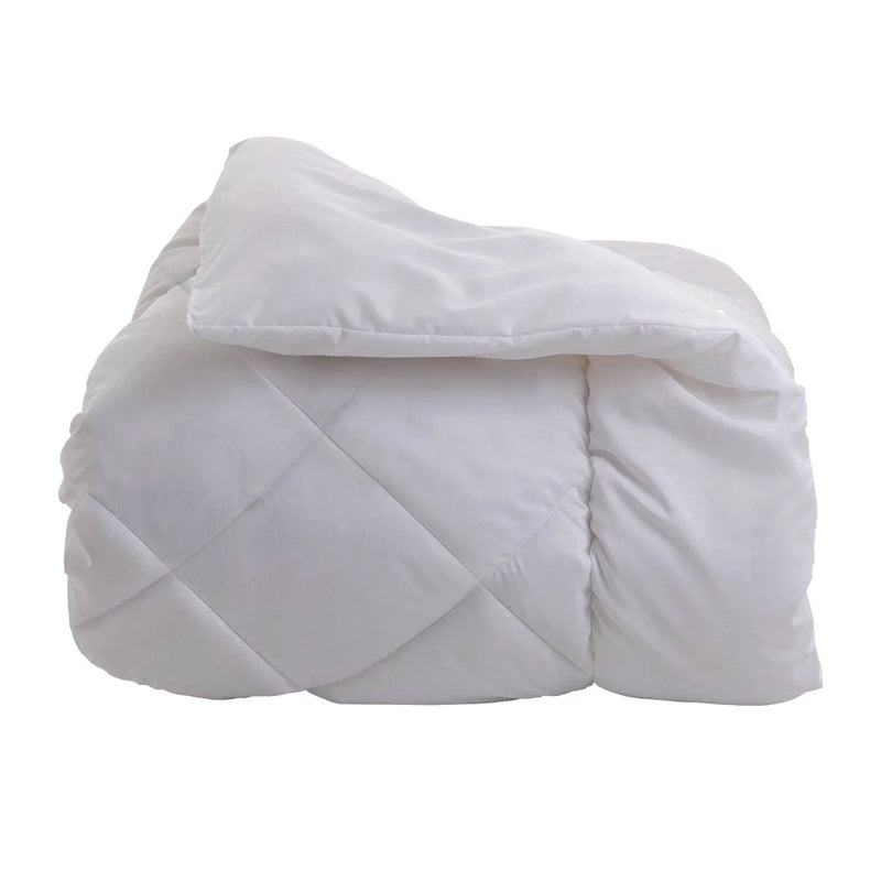 Piumino Anallergico Top Sistema Letto Singolo 150x200 Tinta Unita White - Amo La Casa Shop