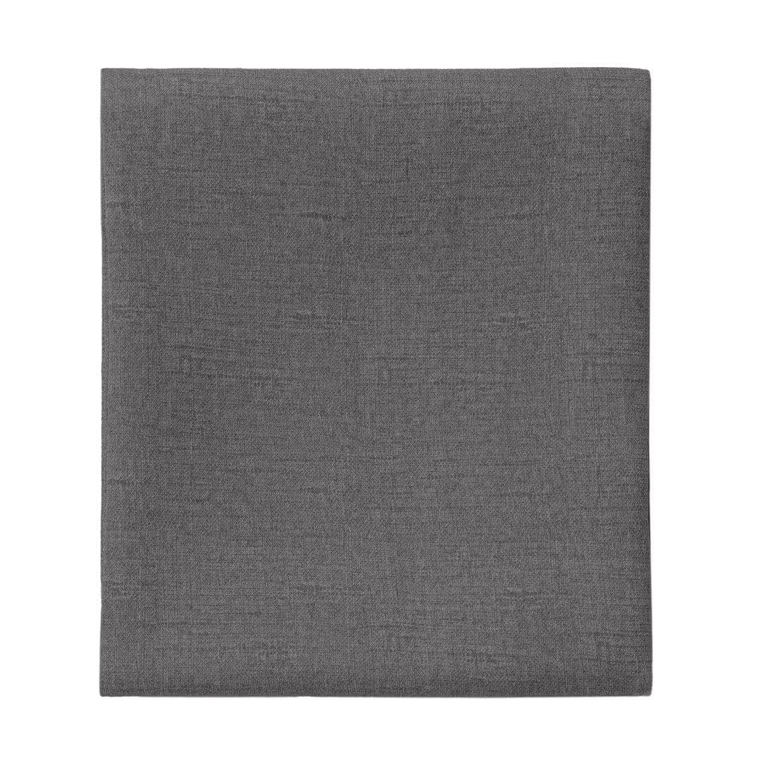 Tovaglia Antimacchia Effetto Lino 150x200 Tinta Unita Grigio Scuro - Amo La Casa Shop
