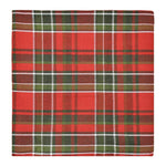 Tovaglia Tinta in Filo Cinnamon 140x180 Tartan Shiny Red - Amo La Casa Shop