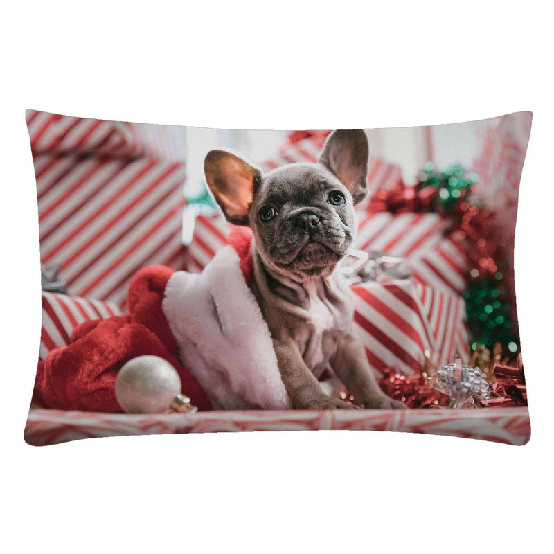 Federa Digitale 50X80 Xmas Dog Rosso - Amo La Casa Shop