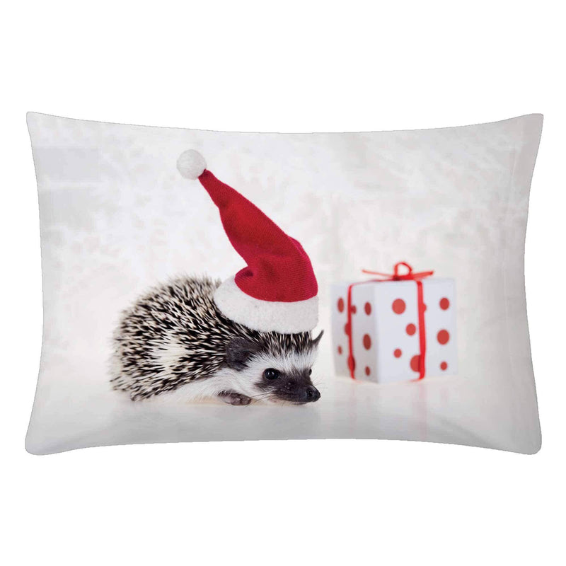 Federa Digitale 50X80 Xmas Hedgehog Rosso - Amo La Casa Shop