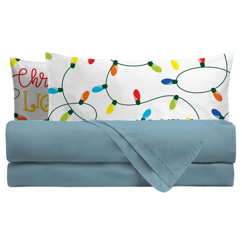 Completo Letto Digitale Matrimoniale Lights Multicolor - Amo La Casa Shop