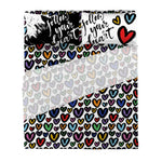 Completo Letto Matrimoniale I Love You Follow Your Heart Multicolor - Amo La Casa Shop