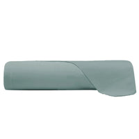 Lenzuolo Piano Singolo in Cotone Tinta Unita Verde Salvia - Amo La Casa Shop