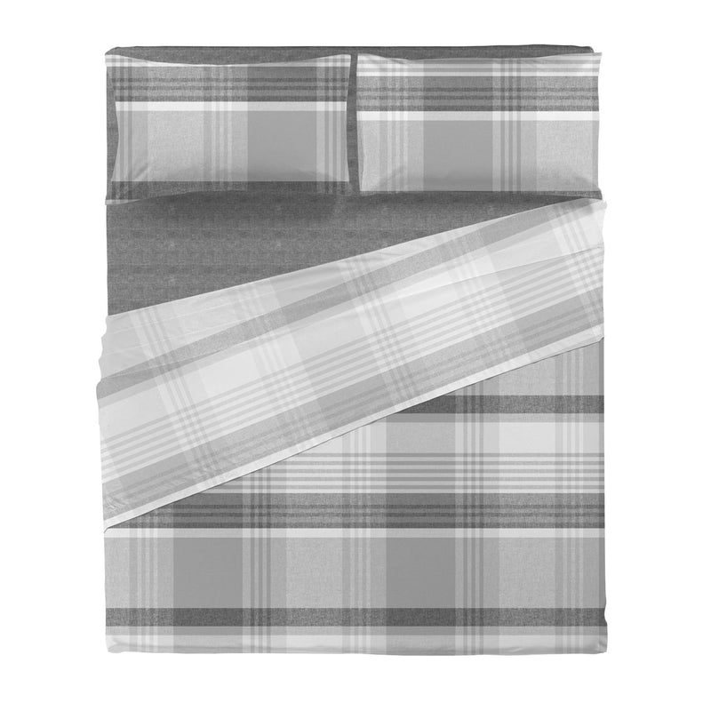 Completo Letto Matrimoniale Basic - Fantasia Andrew Grey